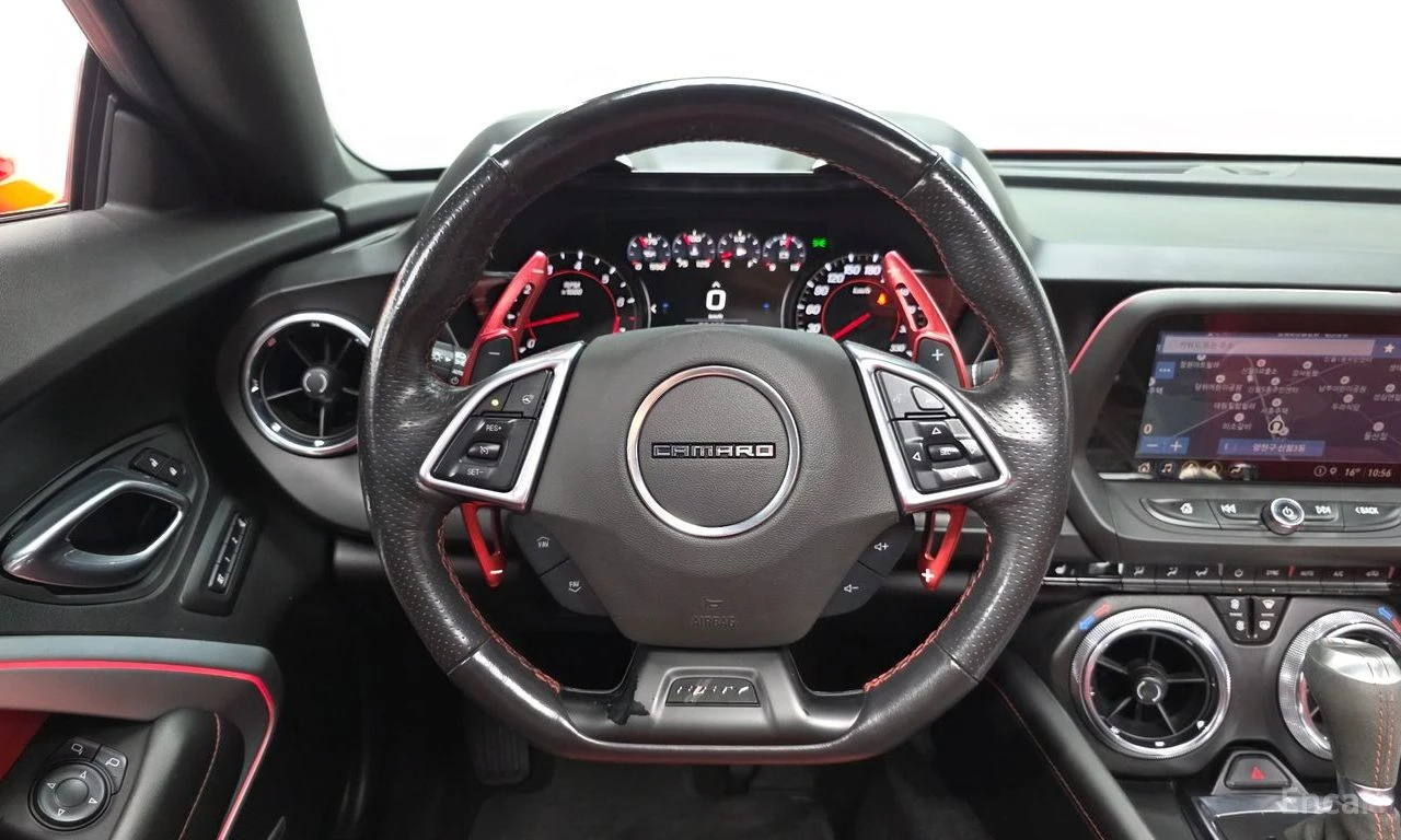 Chevrolet Camaro SS* 6.2* V8* ZL1* PACK* ПОДГРЕВ* ОБДУХВАНЕ* ХЕДЪП*, снимка 9 - Автомобили и джипове - 54700413