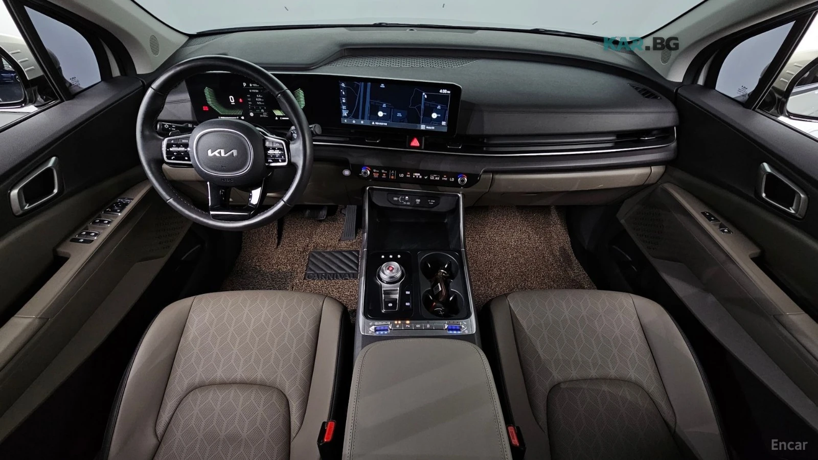 Kia Carnival Prestige* ПОДГРЕВ* ОБДУХВАНЕ* ДИСТРОНИК* КАМЕРА* , снимка 5 - Автомобили и джипове - 55393720
