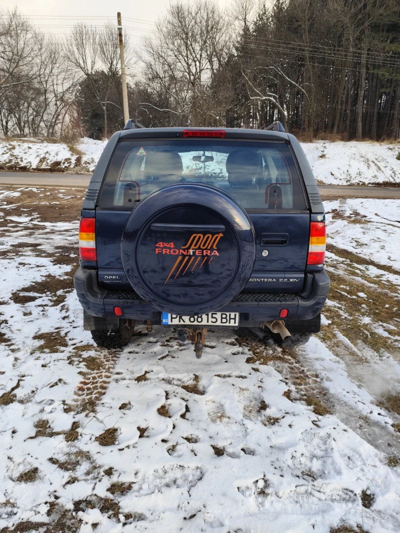 Opel Frontera 2.2 БЕНЗИН+ ГАЗ, снимка 4 - Автомобили и джипове - 49199727