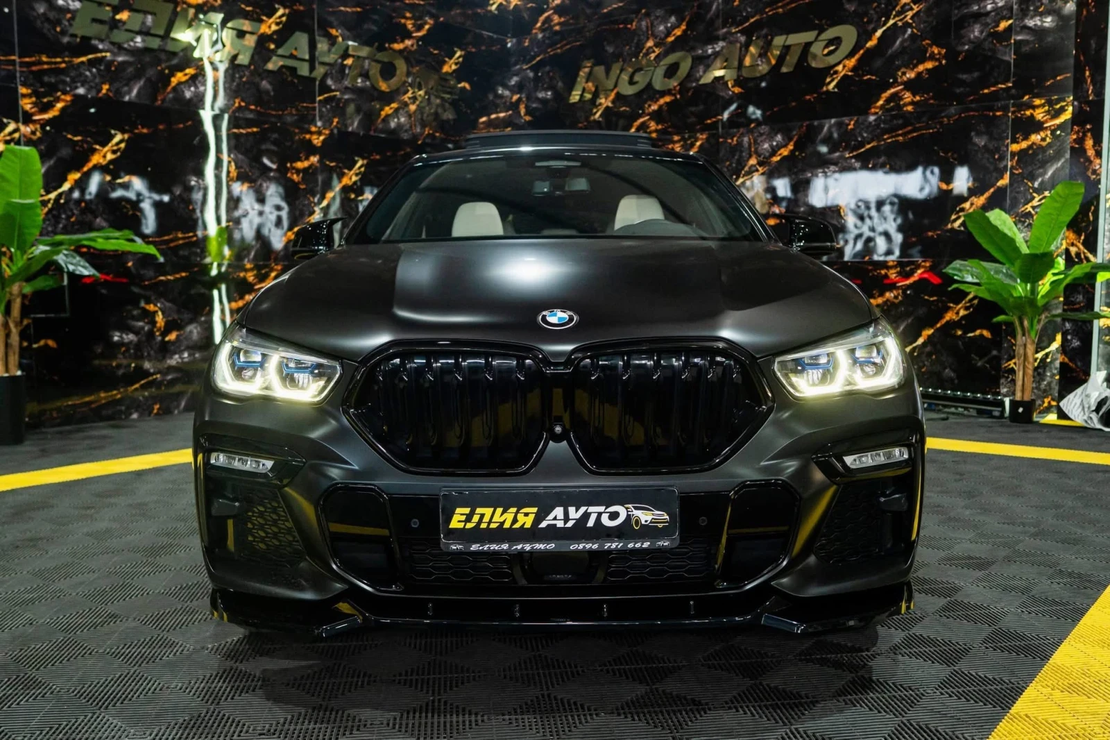 BMW X6 M40I XDRIVE M SPORT LED ПАНО H&K ЛИЗИНГ 100%, снимка 3 - Автомобили и джипове - 55963561