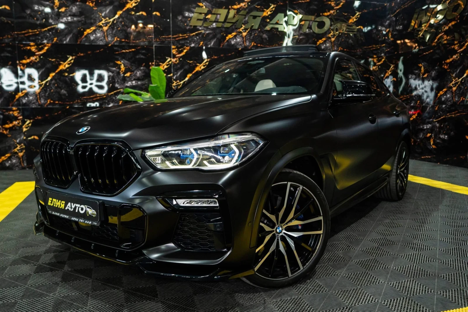 BMW X6 M40I XDRIVE M SPORT LED ПАНО H&K ЛИЗИНГ 100%, снимка 1 - Автомобили и джипове - 55963561