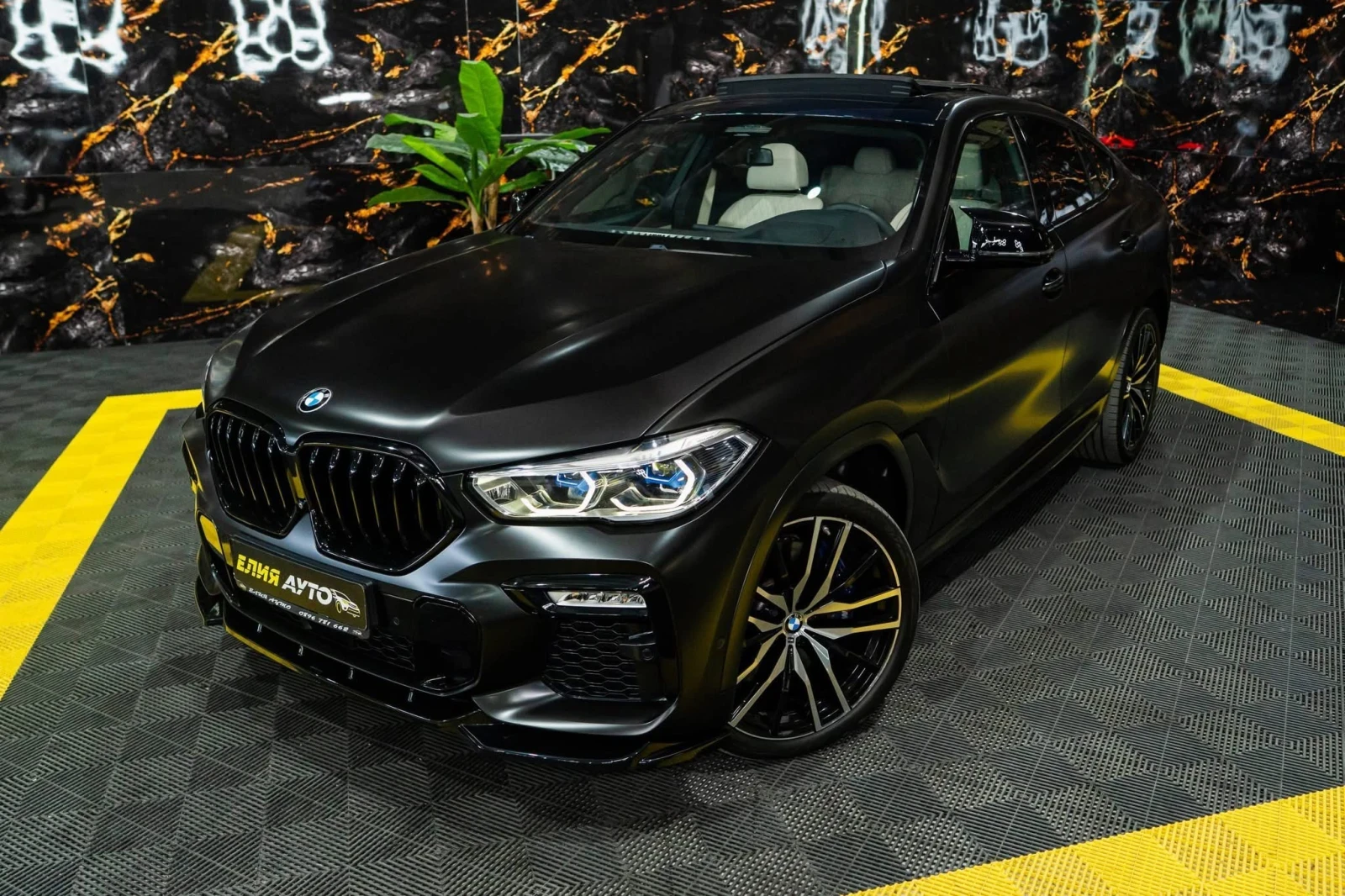 BMW X6 M40I XDRIVE M SPORT LED ПАНО H&K ЛИЗИНГ 100%, снимка 2 - Автомобили и джипове - 55963561