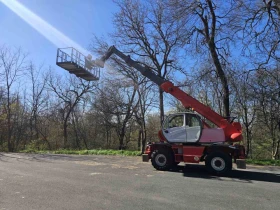 Телескопичен товарач Manitou ROTO MRT 1850 4x4x4, снимка 11