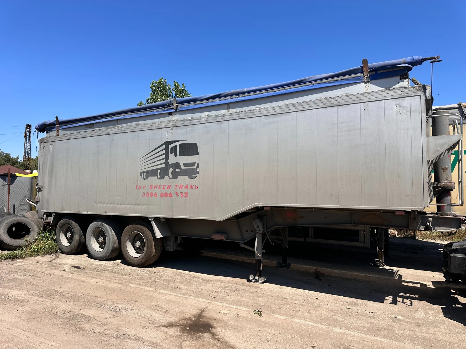 Полуремарке Други Wisbech 420706 АЛС, снимка 2 - Ремаркета - 55731038