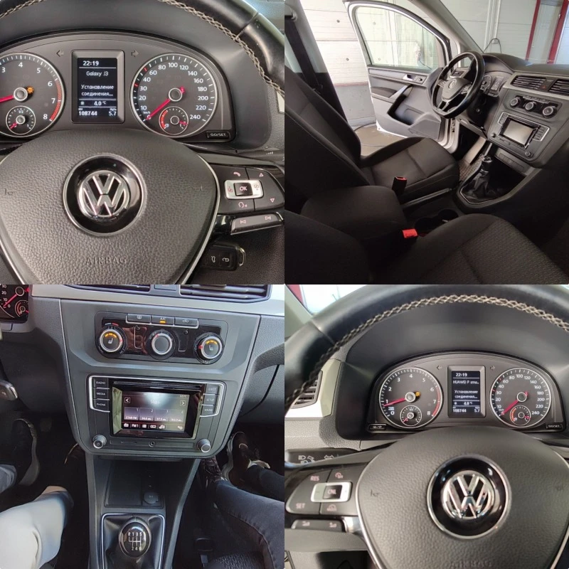 VW Caddy New 108000km, снимка 16 - Автомобили и джипове - 47562526