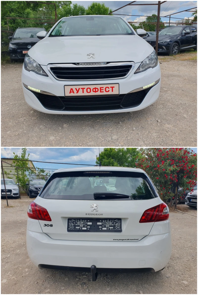 Peugeot 308 1.6 HDi LED EURO 5, снимка 6 - Автомобили и джипове - 50405392
