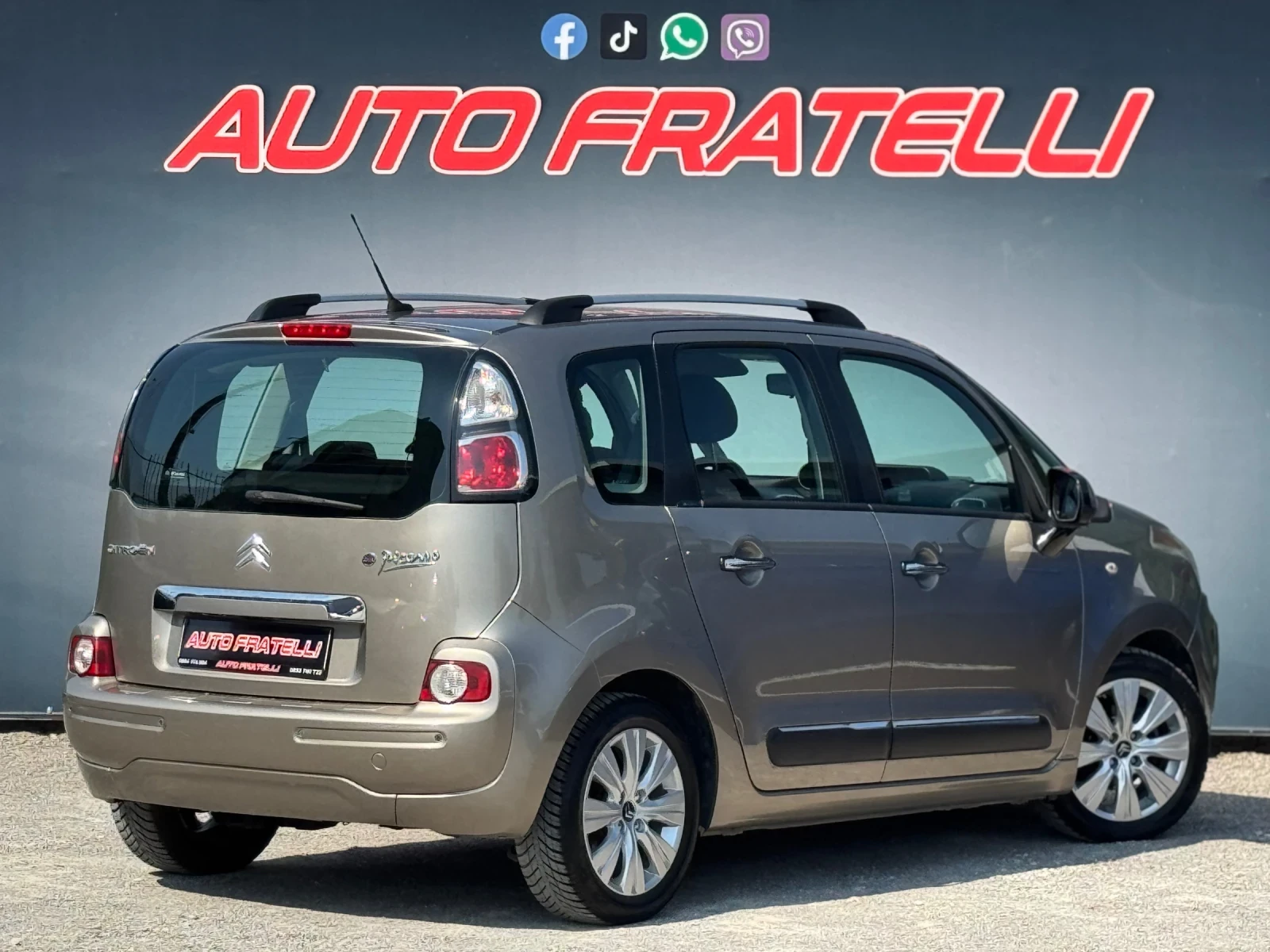 Citroen C3 Picasso 1.6HDI EXCLUSIVE * 170лв МЕСЕЧНА ВНОСКА*  - изображение 5
