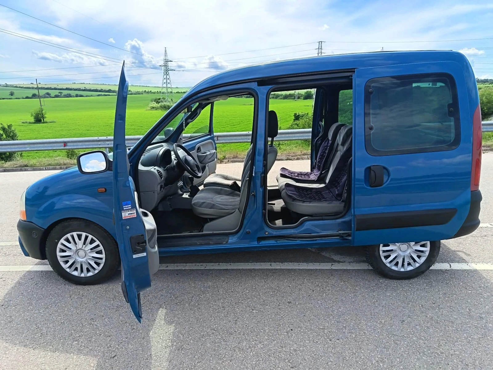 Renault Kangoo 1.6 газ/бензин, снимка 9 - Автомобили и джипове - 54839080