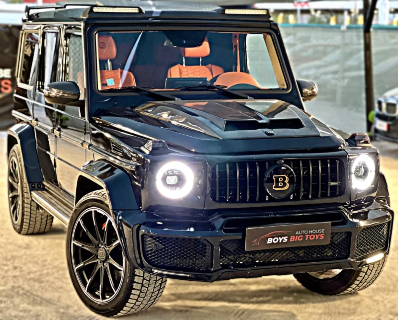 Mercedes-Benz G 63 AMG BRABUS800* ORANGE* Подгрев* Обдухване* ГЕНЕРАЦИЯ* 
