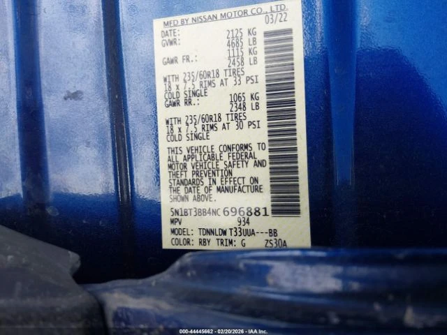 Nissan Rogue SV INTELLIGENT AWD/OT 240 EВРО НА МЕСЕЦ, снимка 9 - Автомобили и джипове - 54123169