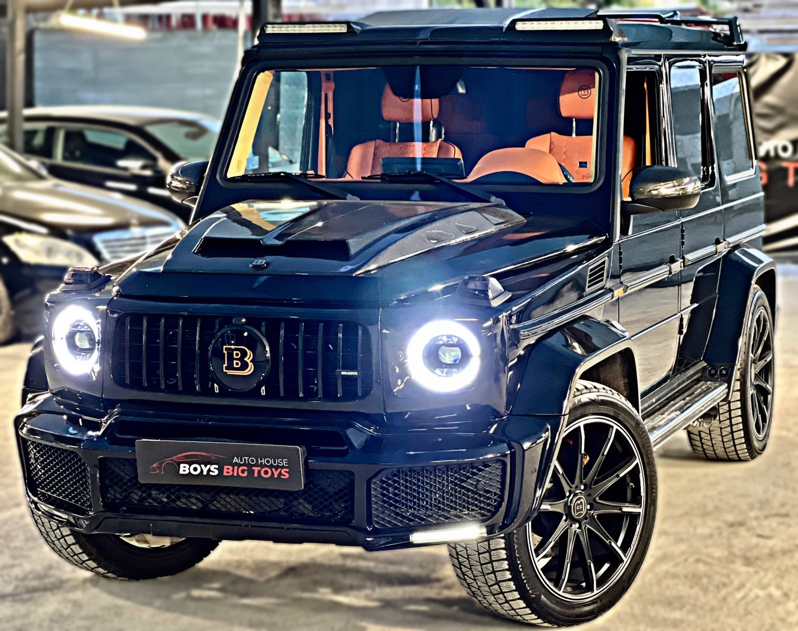 Mercedes-Benz G 63 AMG BRABUS800* ORANGE* Подгрев* Обдухване* ГЕНЕРАЦИЯ*  - изображение 2