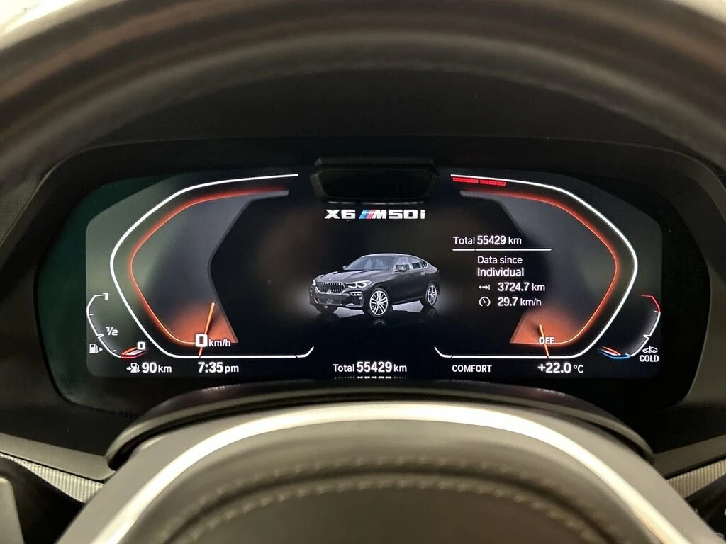 BMW X6 M50i * Фиксирана цена до БГ * Без инцидент* CARFAX - изображение 8