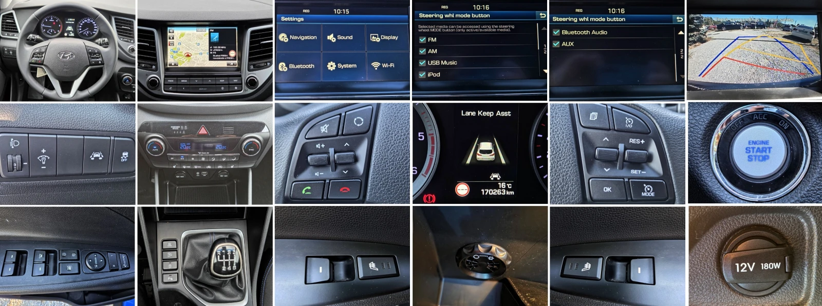 Hyundai Tucson 1.7CRDI 116hp NAVI/LED/LANE ASSIST/KeyLess | Mobile.bg � ����������� 12