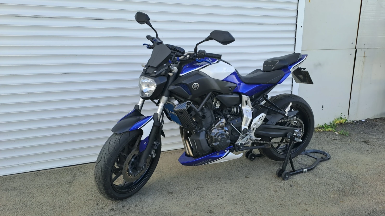 Yamaha Mt-07 ABS за A2 34KW, снимка 4 - Мотоциклети и мототехника - 54790434