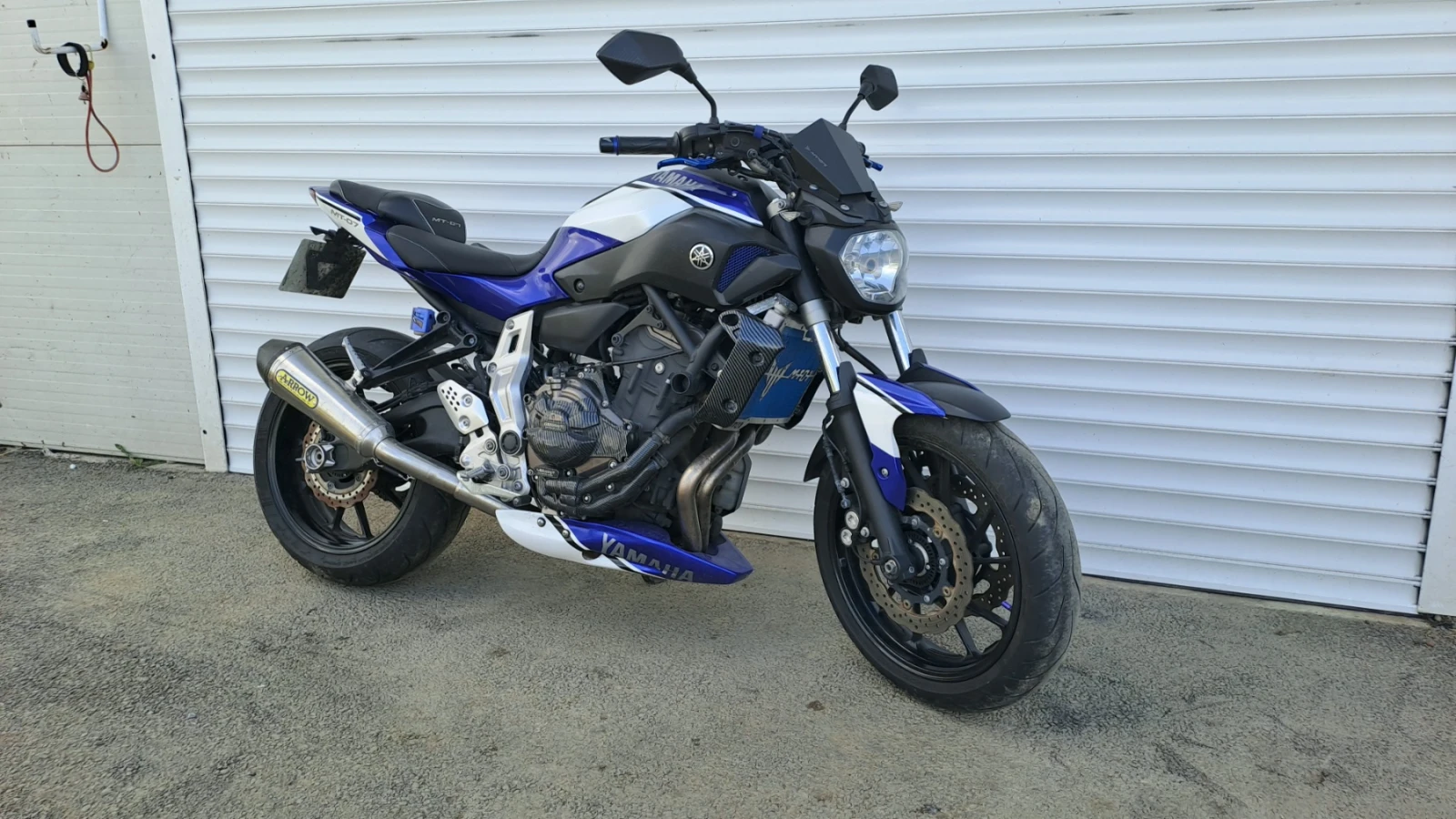 Yamaha Mt-07 ABS за A2 34KW, снимка 8 - Мотоциклети и мототехника - 54790434