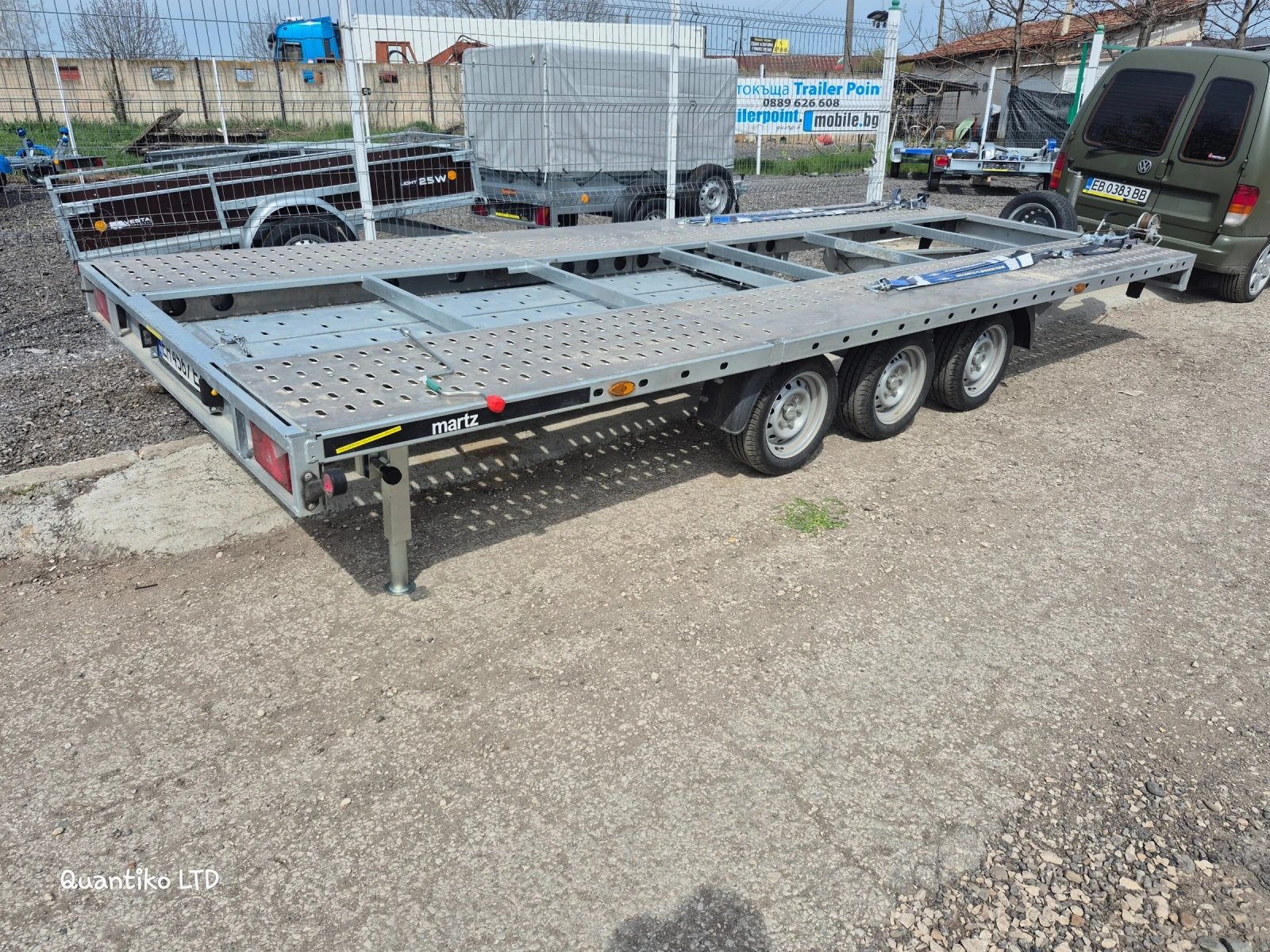 Платформи под наем.Комплект колани, лебедка, сертифицирана за Германия