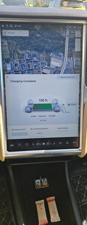 Tesla Model S Free Supercharger , снимка 7