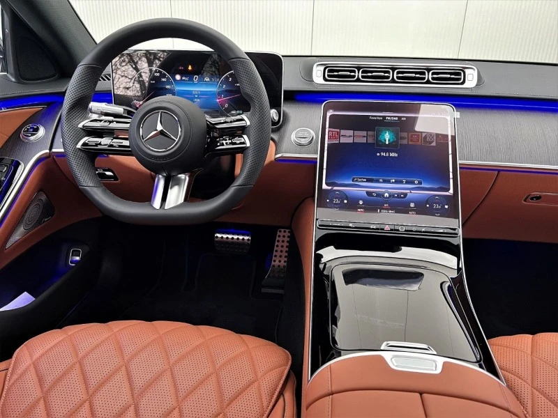 Mercedes-Benz S 580 LONG*4M*AMG*Burmester*PANO*DigiLight*Energizing, снимка 8 - Автомобили и джипове - 47451526