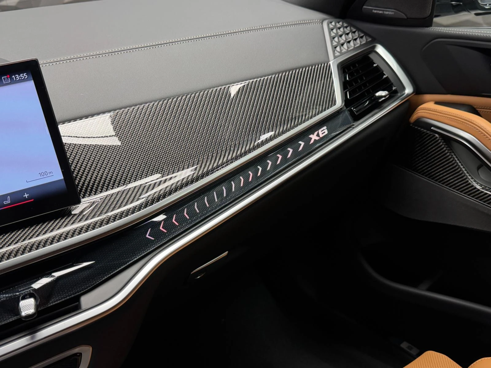 BMW X6 xDrive30d M-pack H&K* 360* Lift* * Brand NE | Mobile.bg   13