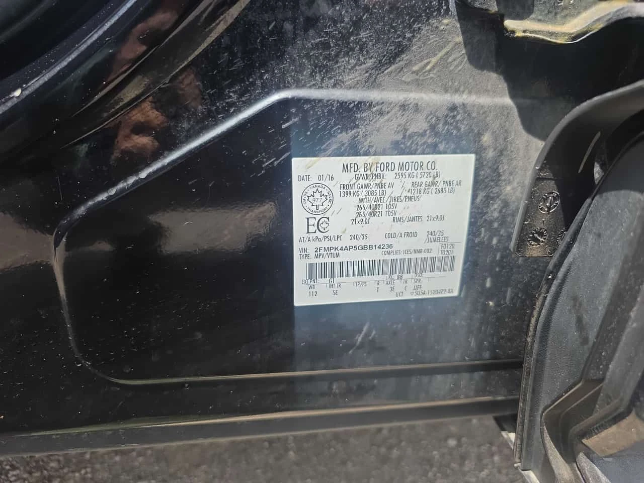 Ford Edge * Sport * CARFAX * ОПЦИЯ ЗА ФИНАНСИРАНЕ, снимка 12 - Автомобили и джипове - 55679241