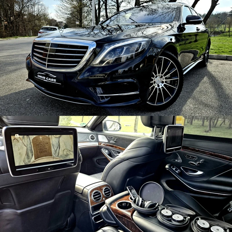 Mercedes-Benz S 500 AMG /3xTV/DISTRONIC/ПОДГРЕВ/МАСАЖ/PANO/9G/FULL , снимка 1 - Автомобили и джипове - 48340672