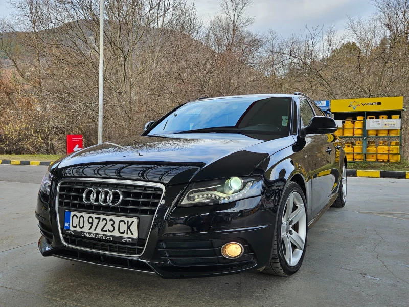 Audi A4 2.0 S-LINE/KOJA/LED/TOP SUSTOQNIE, снимка 1 - Автомобили и джипове - 48890499