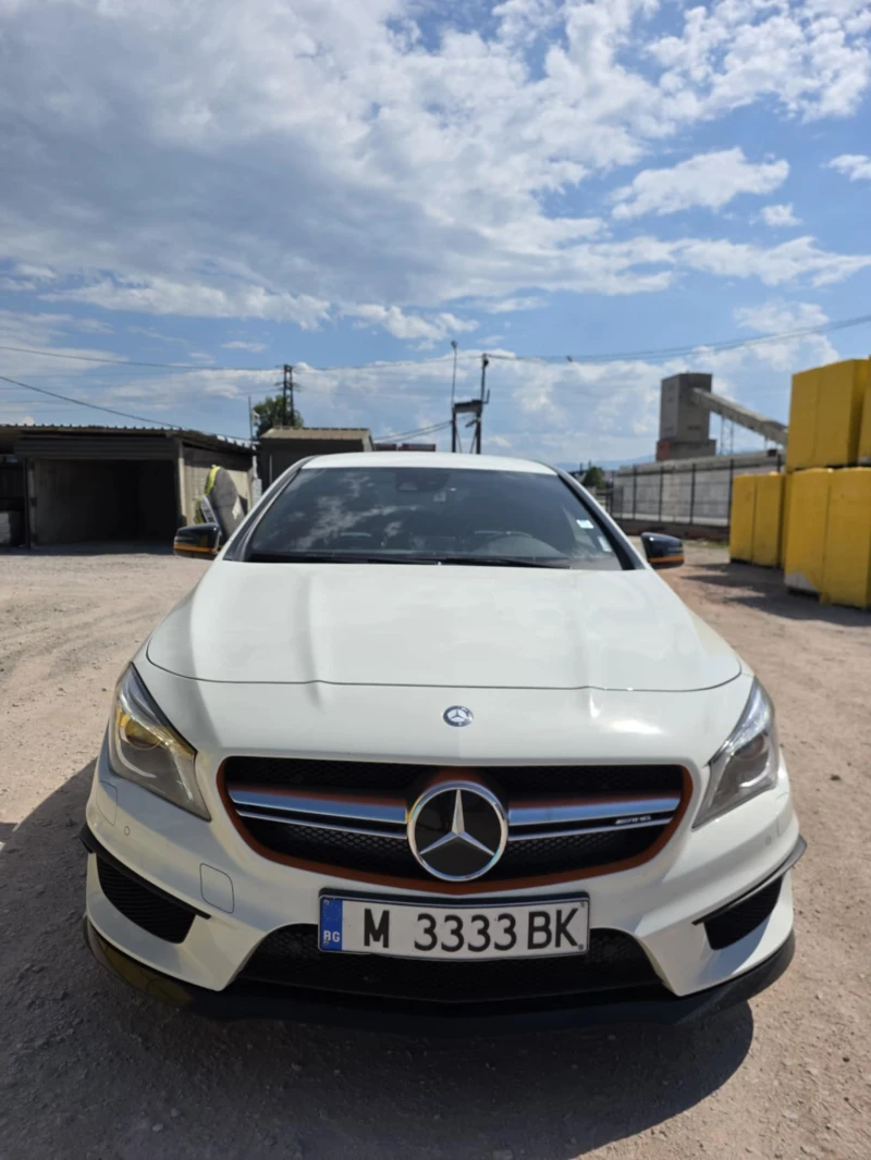 Mercedes-Benz CLA 45 AMG * ORANGE ART EDITION* 386hp* 4matic* Full, снимка 14 - Автомобили и джипове - 52346995