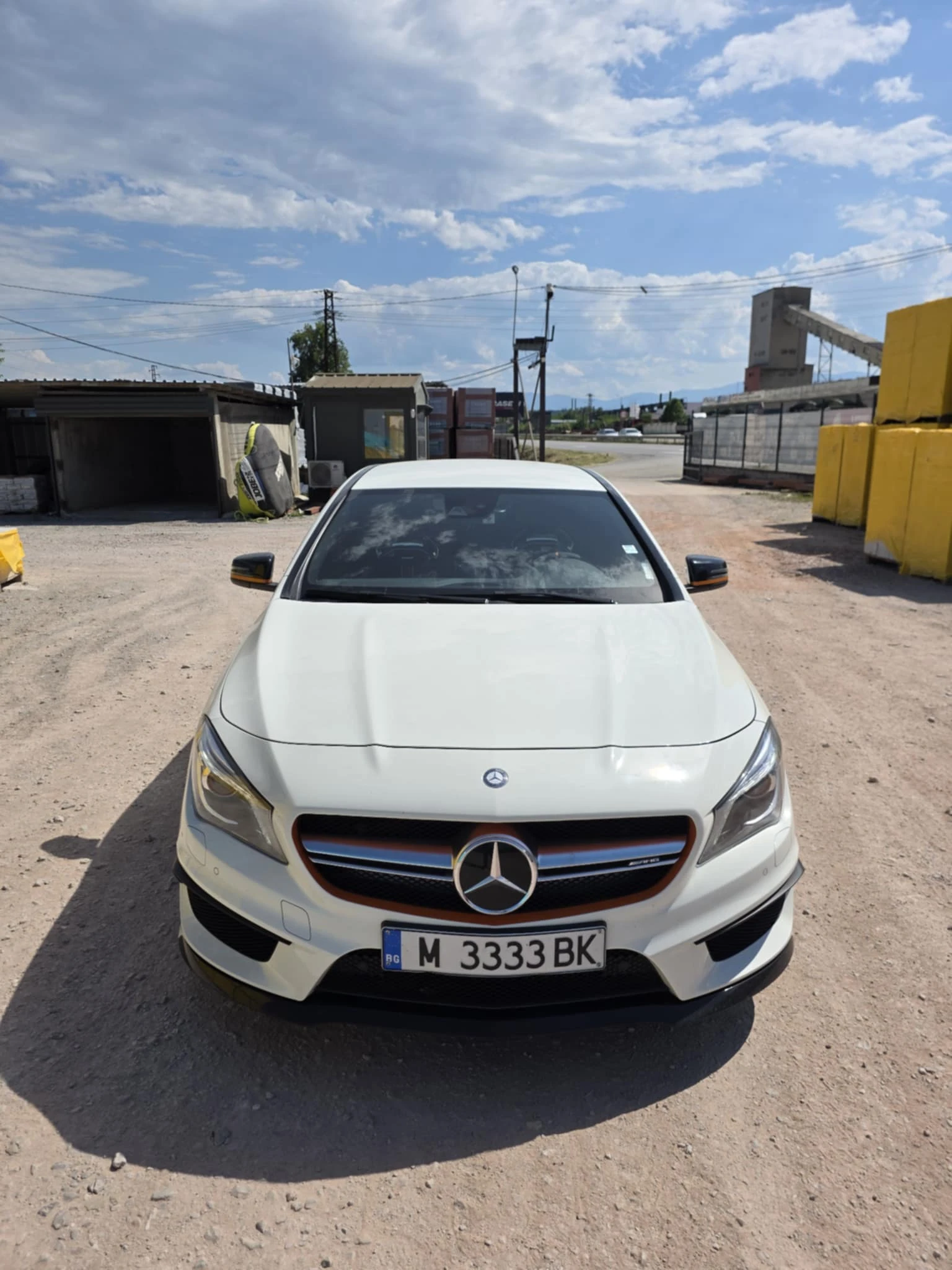 Mercedes-Benz CLA 45 AMG * ORANGE ART EDITION* 386hp* 4matic* Full, снимка 1