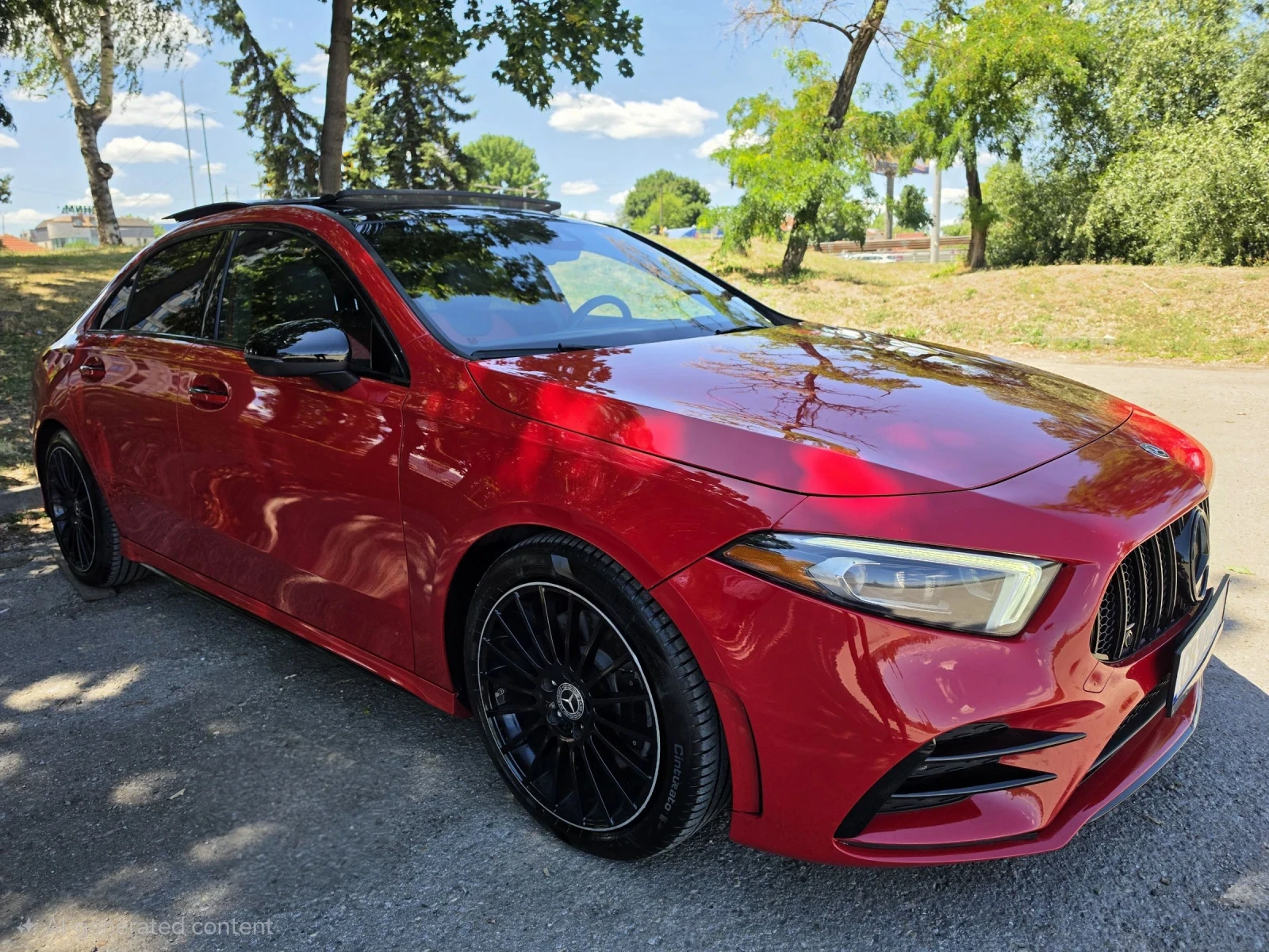 Mercedes-Benz A 220 AMG line 4-MATIC Head Up