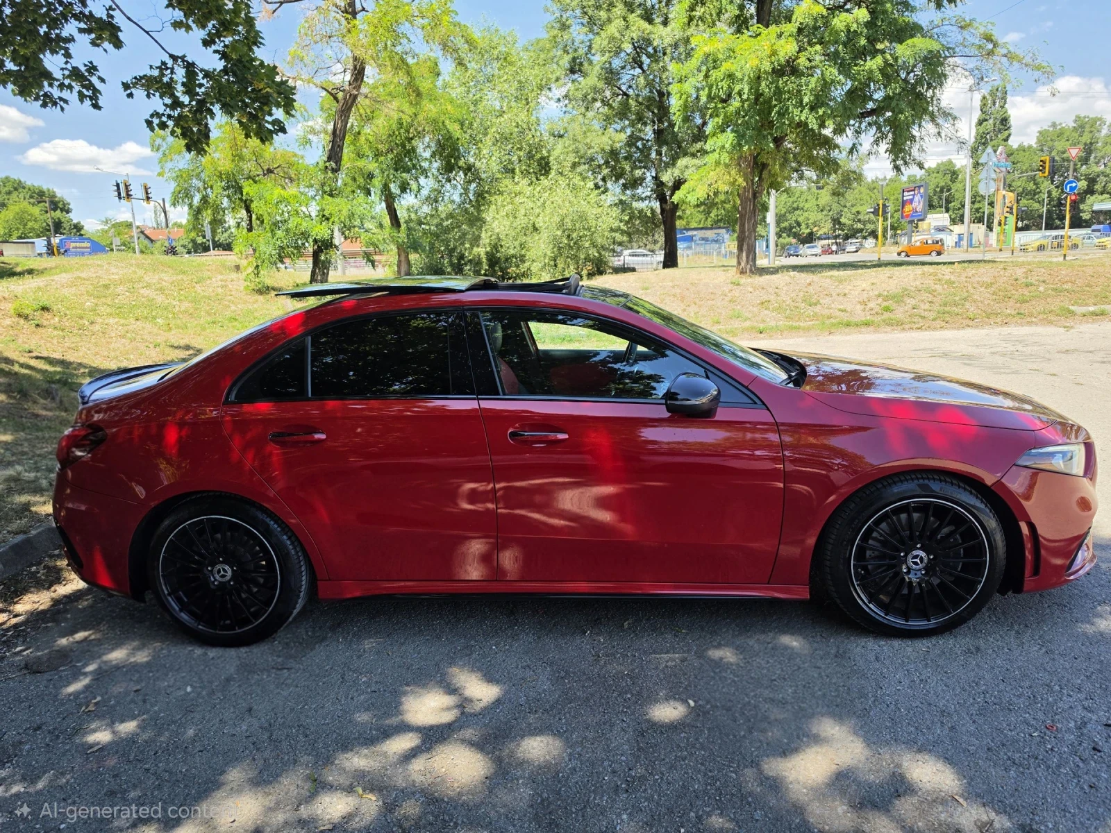 Mercedes-Benz A 220 AMG line 4-MATIC Head Up, снимка 4 - Автомобили и джипове - 55343049
