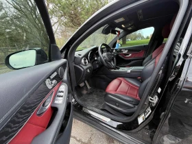 Mercedes-Benz GLC 300 ПОДГРЕВ * ПАНОРАМА * ЧЕРВЕН САЛОН * АВТО КРЕДИТ * , снимка 6