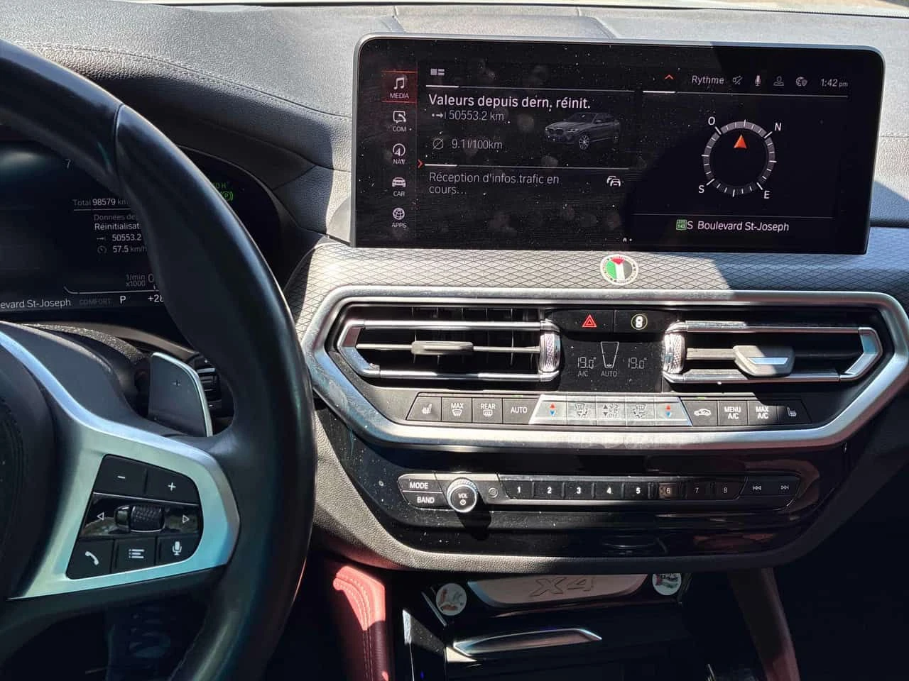 BMW X4 xDrive30i M SPORT/ПАНОРАМА, снимка 9 - Автомобили и джипове - 54682815