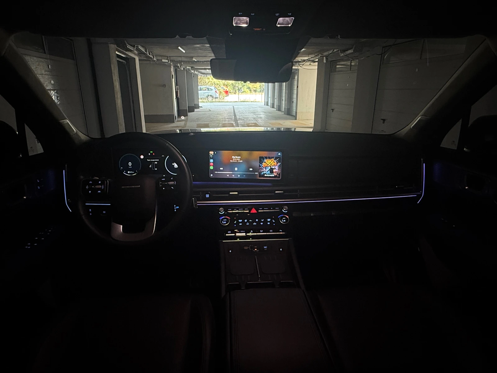 Hyundai Santa fe Plug-In Hybrid 288 к.с. 4WD 6AT 7места ГАРАНЦИОНЕН, снимка 14 - Автомобили и джипове - 55969469