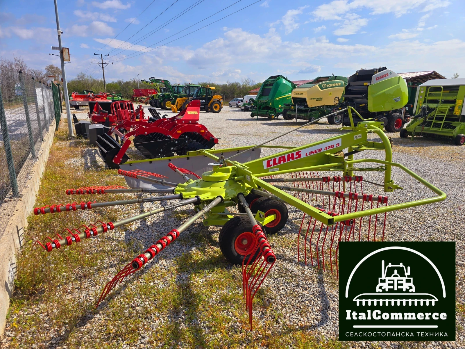 Сенообръщачка Claas LINER 470 S, снимка 5 - Селскостопанска техника - 54240422