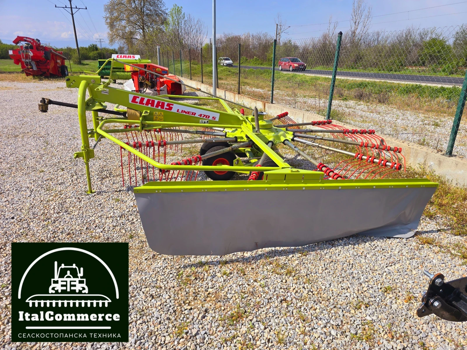 Сенообръщачка Claas LINER 470 S, снимка 9 - Селскостопанска техника - 54240422