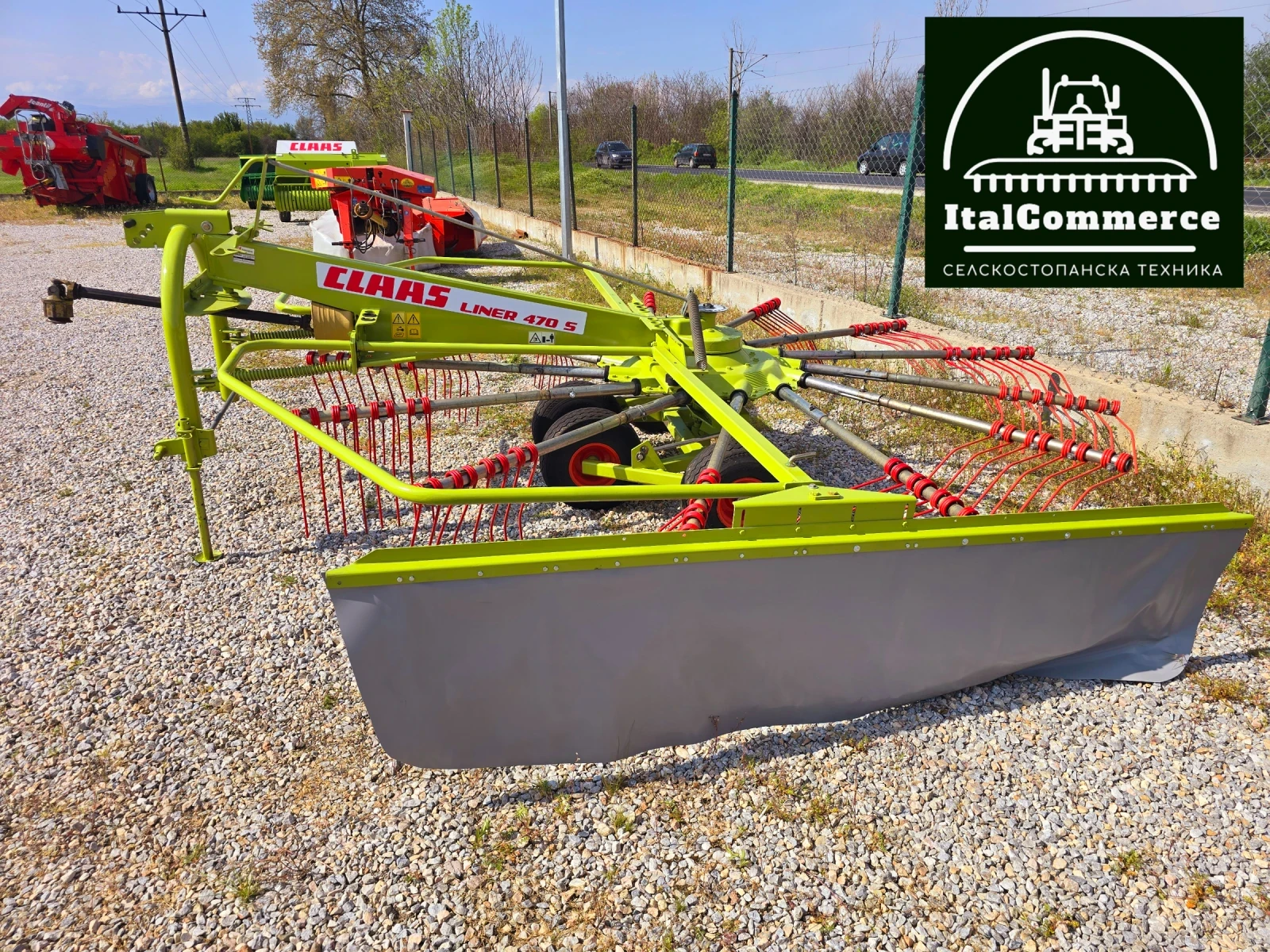 Сенообръщачка Claas LINER 470 S, снимка 8 - Селскостопанска техника - 54240422