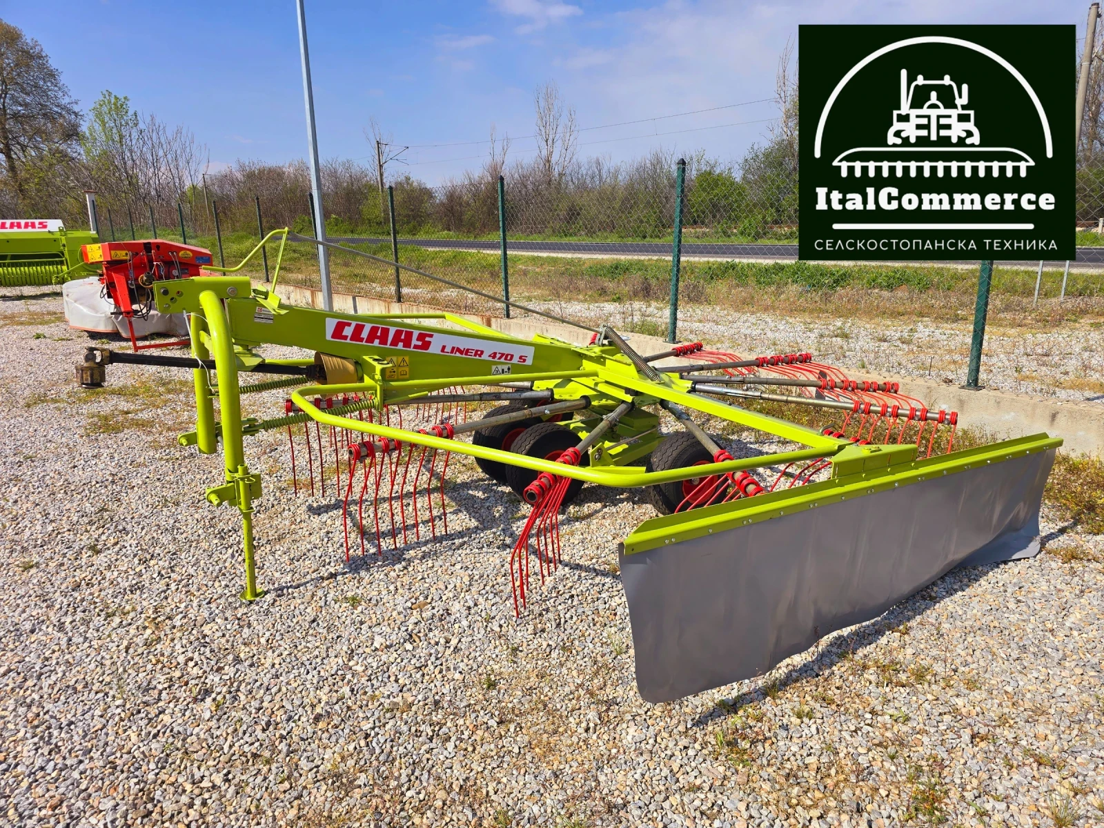 Сенообръщачка Claas LINER 470 S