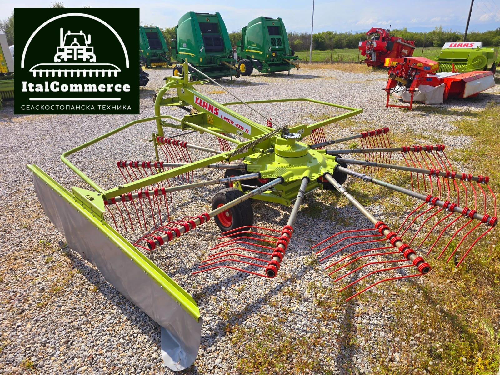 Сенообръщачка Claas LINER 470 S, снимка 10 - Селскостопанска техника - 54240422