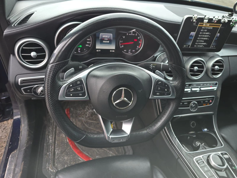Mercedes-Benz C 43 AMG 4MATIC* BURMESTER* МЪРТВА* ТОЧКА* 360КАМЕРА* LANE*, снимка 9 - Автомобили и джипове - 53462360