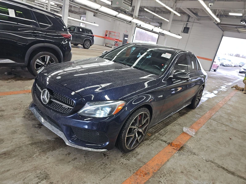 Mercedes-Benz C 43 AMG 4MATIC* BURMESTER* МЪРТВА* ТОЧКА* 360КАМЕРА* LANE*