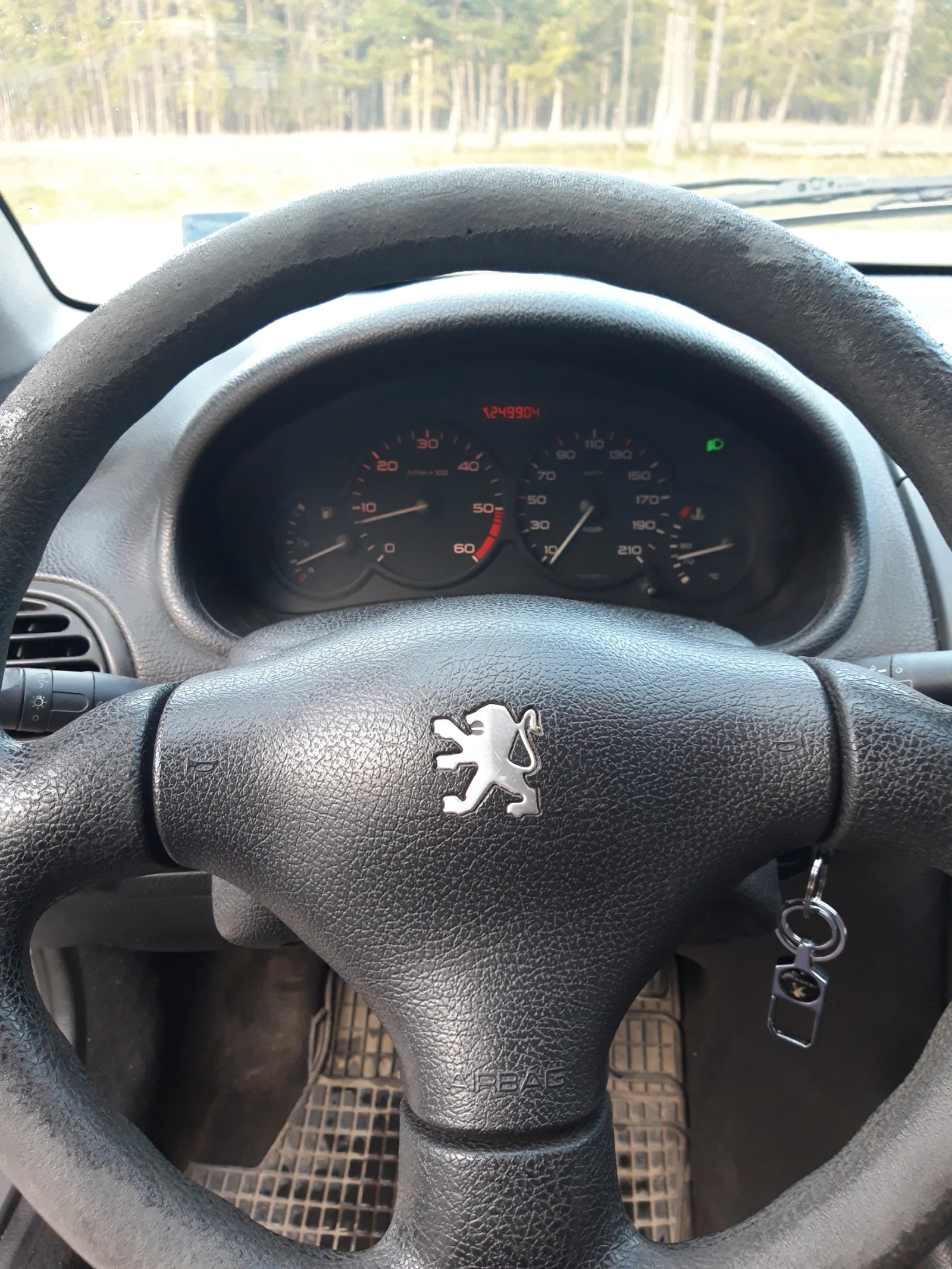 Peugeot 206 1.9D, снимка 13 - Автомобили и джипове - 53879449