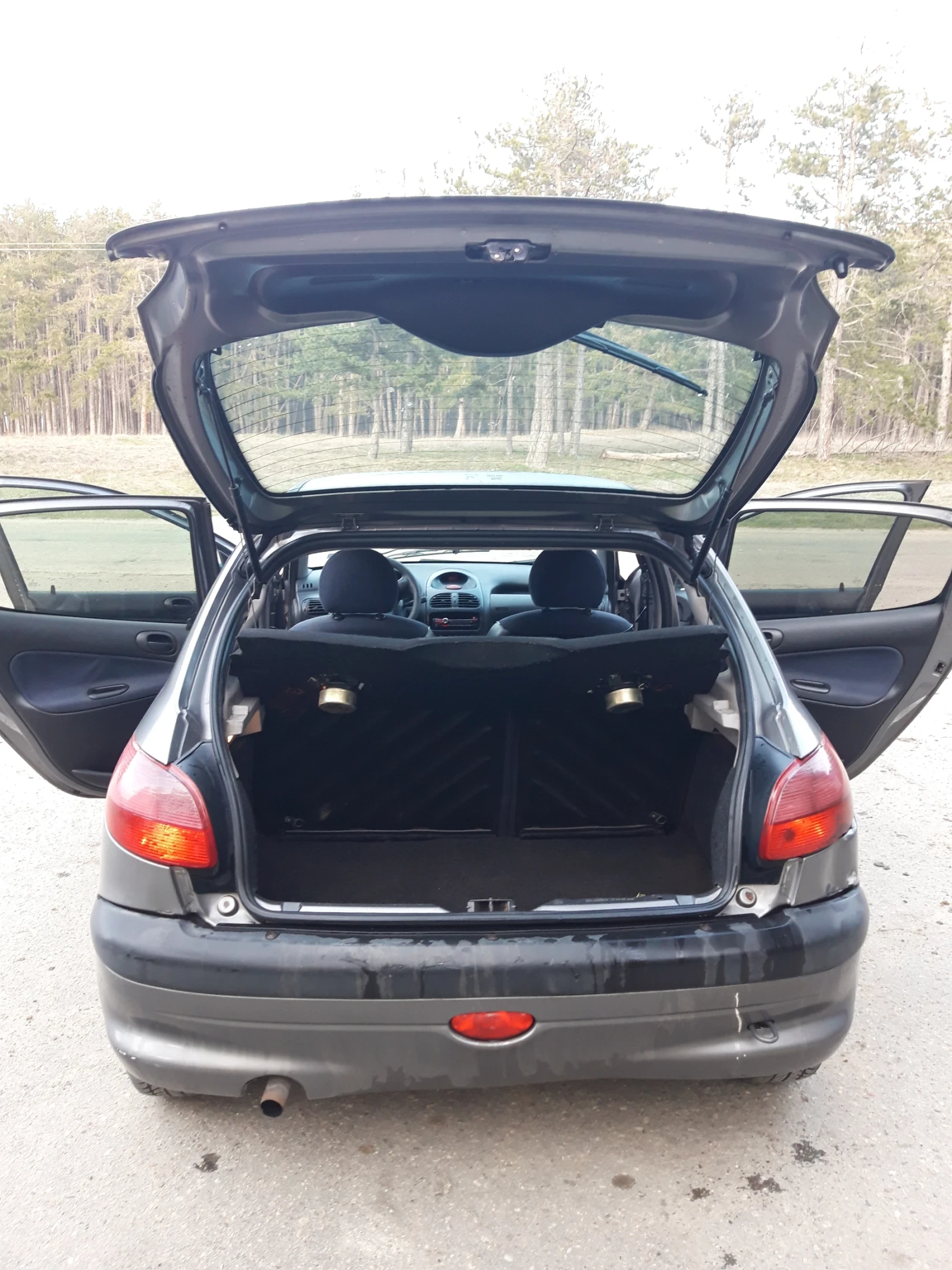 Peugeot 206 1.9D, снимка 7 - Автомобили и джипове - 53879449