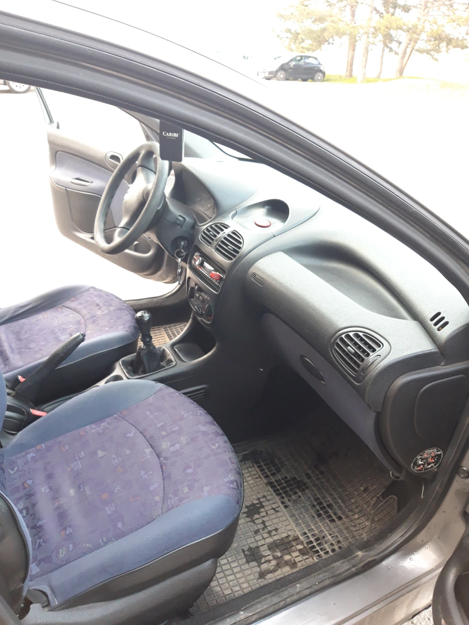 Peugeot 206 1.9D, снимка 9 - Автомобили и джипове - 53879449