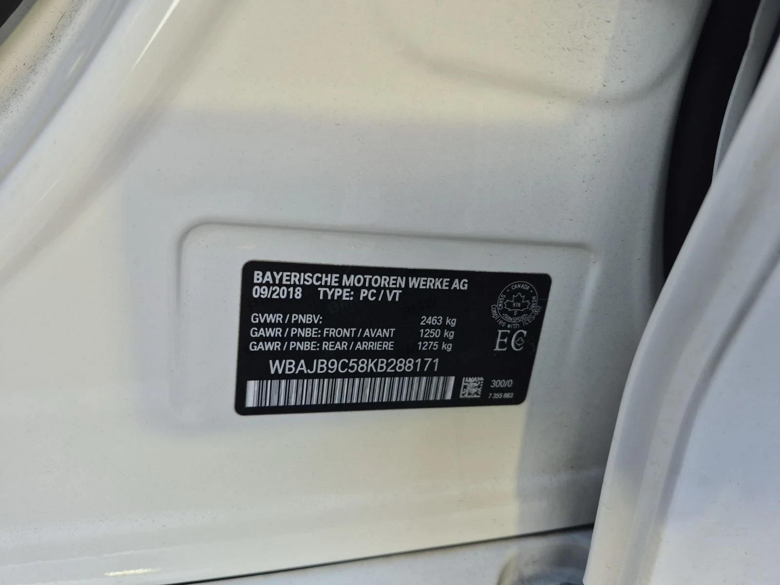 BMW 550 M-pack* 360* HUD* H&K* Dist* Шибидах* Обдух* , снимка 13 - Автомобили и джипове - 56214215