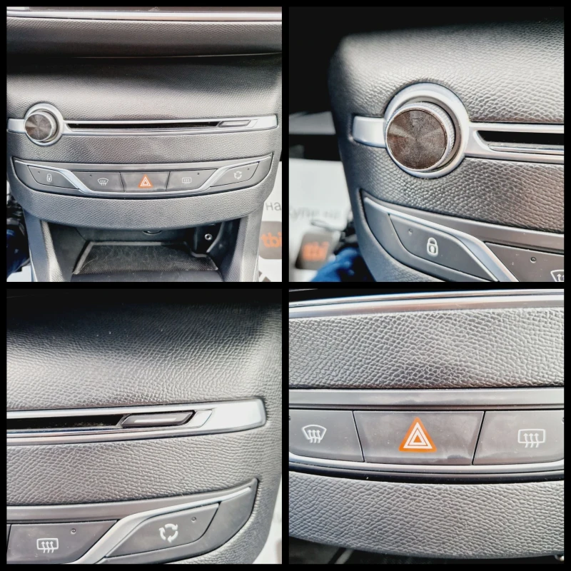 Peugeot 308 1.6HDI/ALLURE/LED/KEYLESS-GO/NAVI/РЕАЛНИ КМ./, снимка 9 - Автомобили и джипове - 48063545