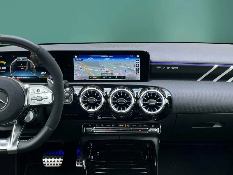 Mercedes-Benz A45 AMG S/4M+ /421HP/PERF.-SEATS/NIGHT/MEMO/MLED/CAM/965f, снимка 13 - Автомобили и джипове - 52709795