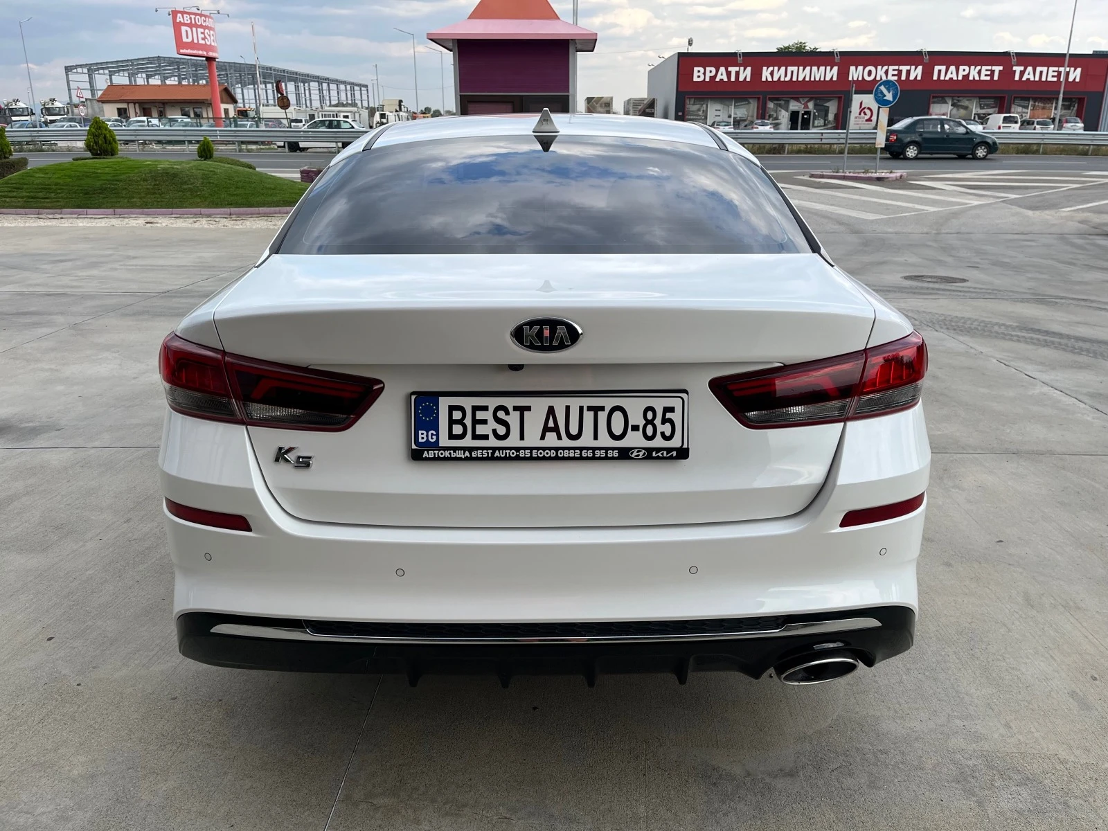 Kia K5 2.0газ, подгряване, обдухване, Keyless go, 2г.гара - изображение 6