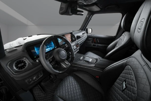 Mercedes-Benz G 63 AMG Brabus 800 Superblack = AMG DriverPackage= Гаранци, снимка 8 - Автомобили и джипове - 53618231