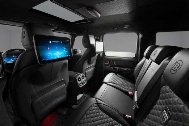 Mercedes-Benz G 63 AMG Brabus 800 Superblack = AMG DriverPackage= Гаранци, снимка 12 - Автомобили и джипове - 53618231