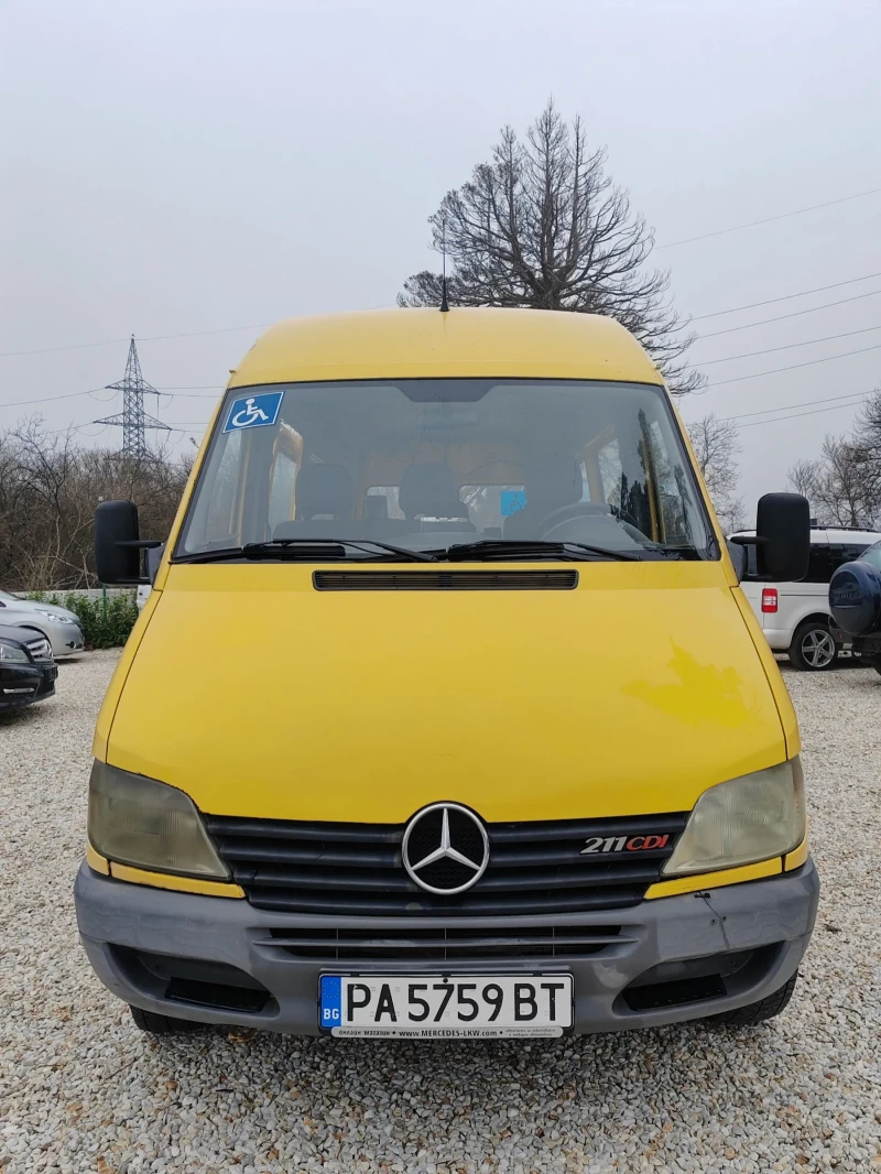 Mercedes-Benz Sprinter 211 2.2, 109к.с. 12 места. , снимка 5 - Бусове и автобуси - 53506740